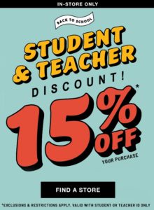 How student discounts factor into online retailers’ back-to-school strategy