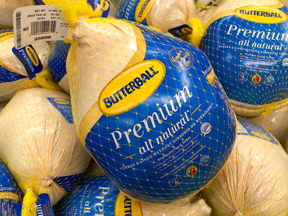 Thanksgiving spending turkey