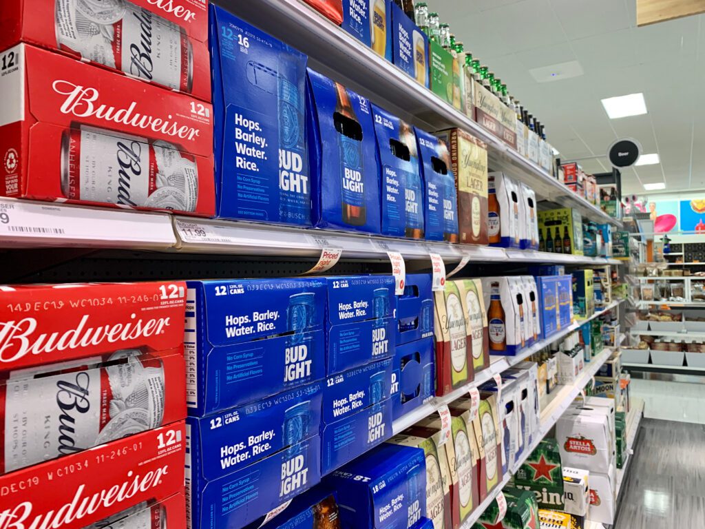 AB InBev online sales