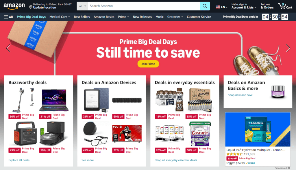 Momentum Commerce's clients brought in 41% more year over year in sales during Day 1 of Amazon Prime Big Deal Days 2024.