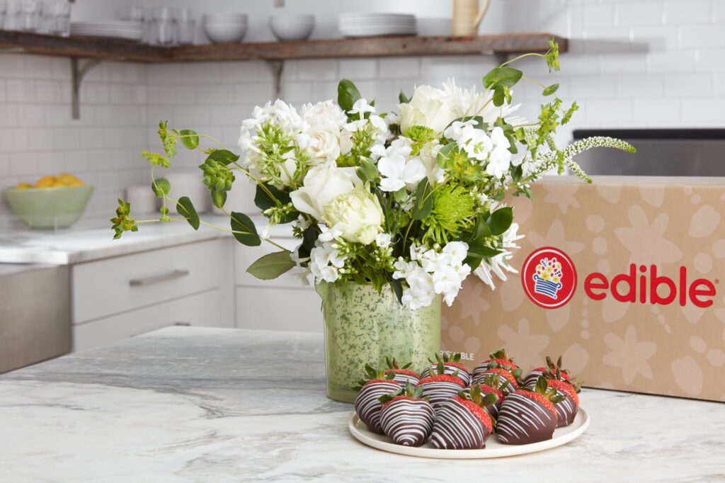 Edible fruit arrangements