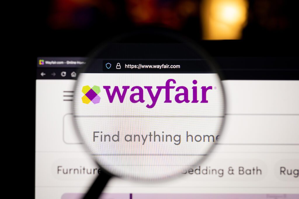 Ecommerce earnings, Wayfair