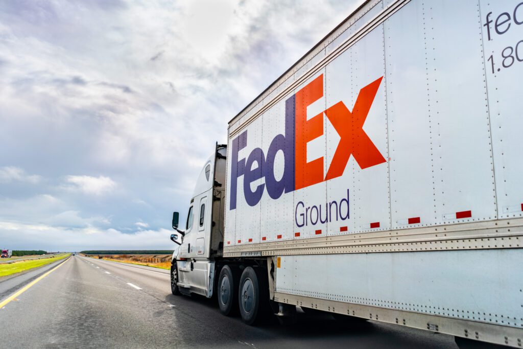 The revenue growth came in FedEx's first full quarter after its contract with the U.S. Postal Service expired. The carrier's executives provided insights into how both tariffs and possible de minimis changes might affect its operations.