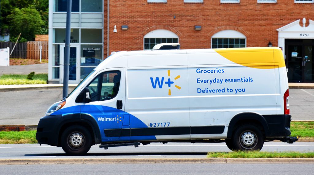 Walmart delivery technology