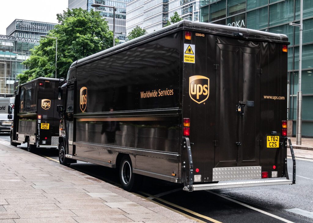 United Parcel Service (UPS) revenue and average daily volume decreased in Q3, and the carrier is using agentic AI and automation to boost efficiency. | Image credit: Longfin Media - Adobe Stock