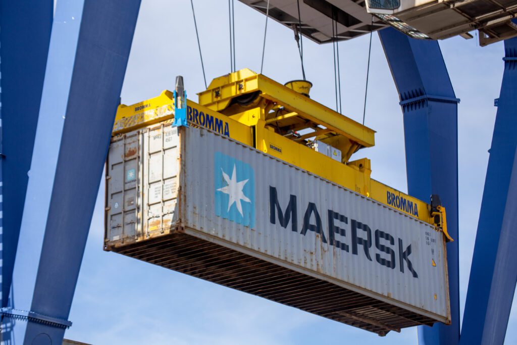 Behind the cost pressures, Maersk said the broader U.S. freight landscape remains fragile going into peak season. | Image credit: U. J. Alexander - Adobe Stock